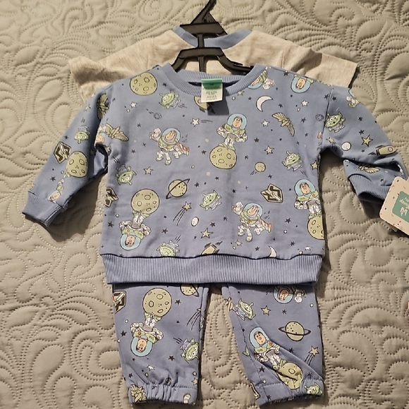 Disney Baby Toy Story Baby Boy 3 Piece Jogger Set - Picture 1 of 7